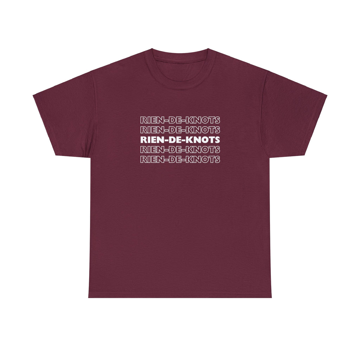 Int Gentsch - Tshirt - Rien-De-Knots
