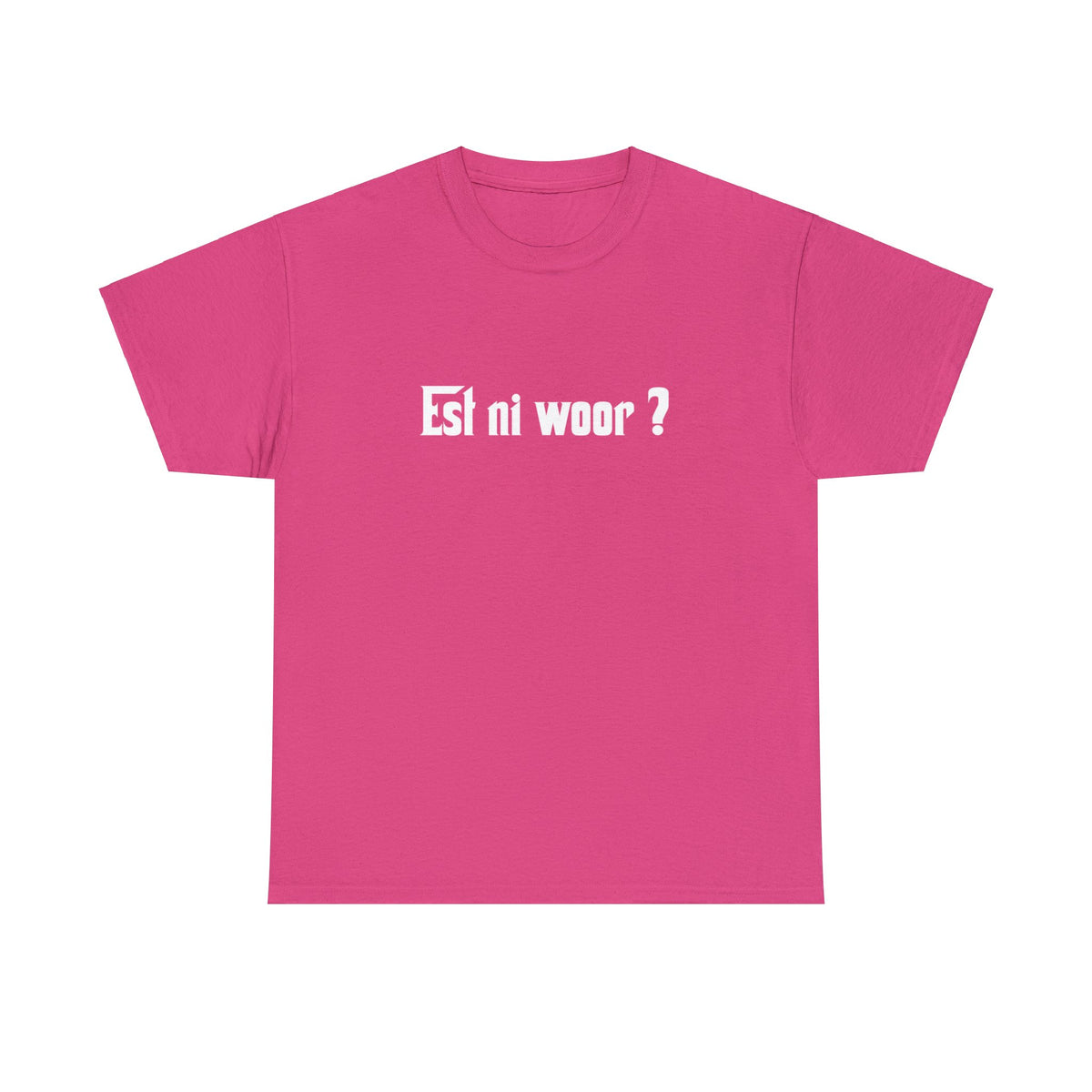 Int Oilsjters - Tshirt - Est ni woor ?