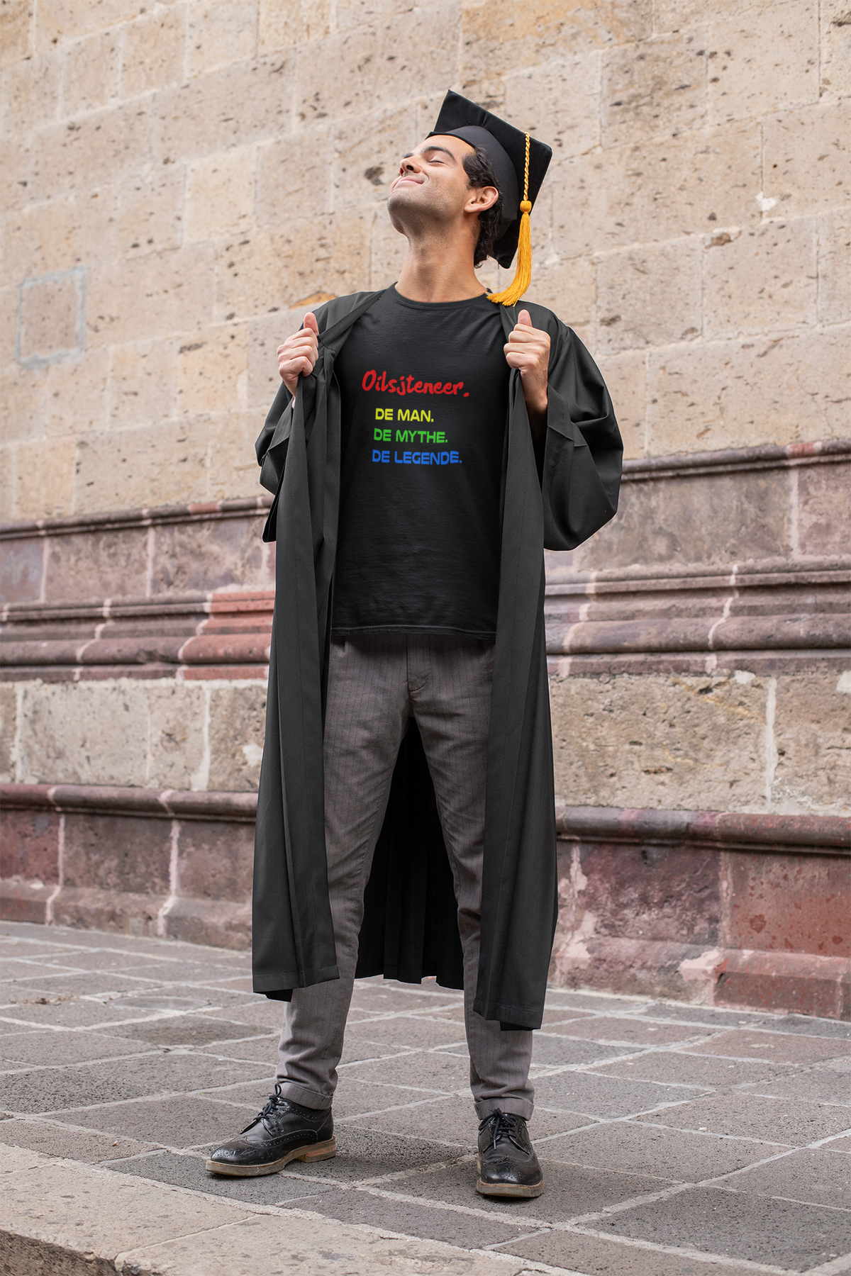 Int Oilsjters - Tshirt - De Man, De Mythe, De Legende